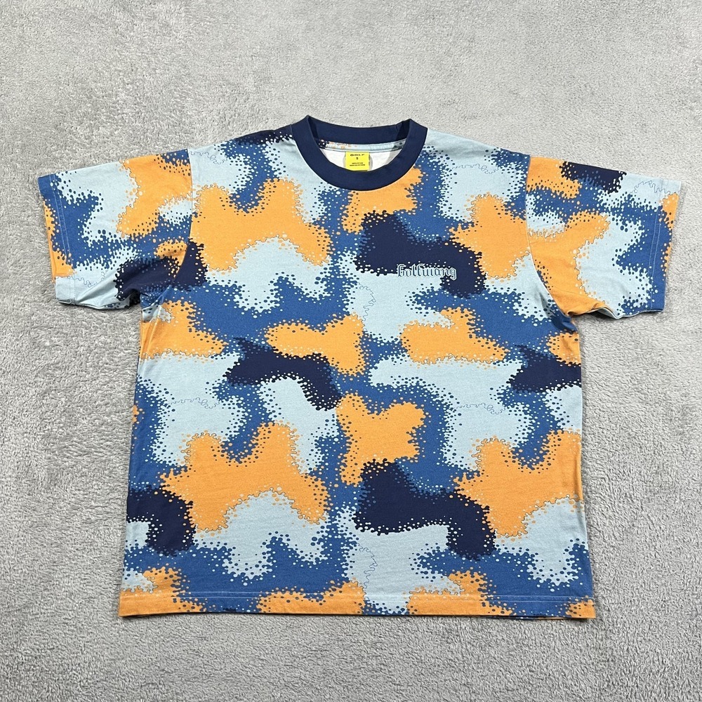 Golf Wang T Shirt Mens Small Spray Camo Tee Short Sleeve Cotton Shrunken
